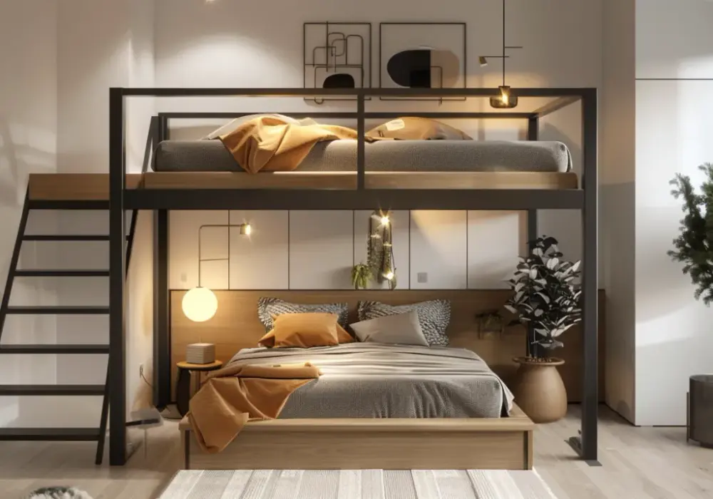 Czy łóżko loft 180x200 to klucz do stylowego wnętrza Twojej sypialni?