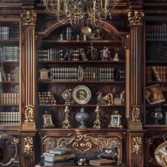 Biblioteczka retro - powrót do klasycznej elegancji wystroju