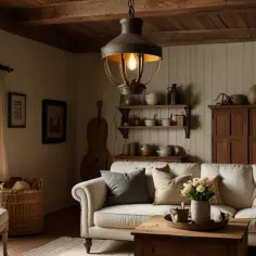 Lampa farmhouse: jak stworzyć przytulne wnętrze pełne uroku
