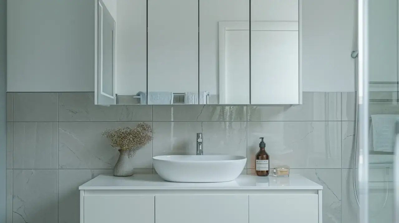 Zdjęcie Jak szafka łazienkowa 50 cm  wykorzysta przestrzeń w Twojej łazience?
