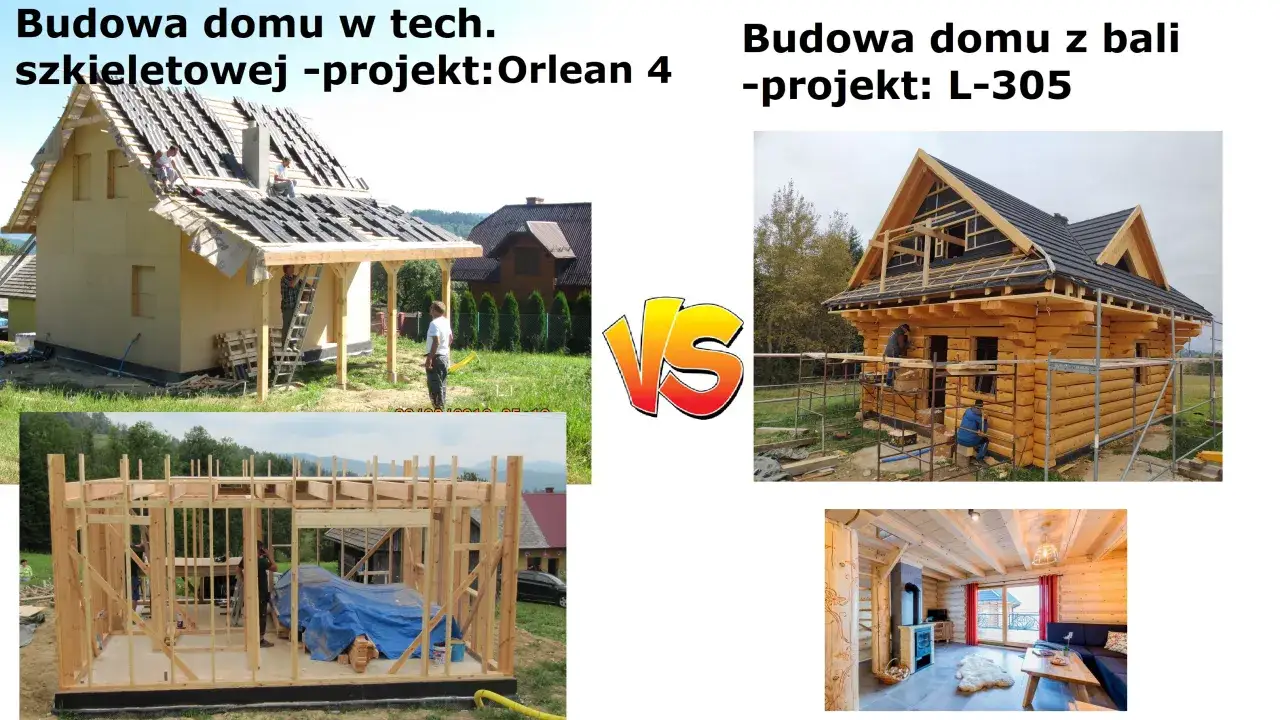 Zdjęcie Jak zbudować domy jak z bali - techniki, koszty i zalety budowy